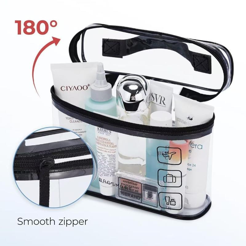 Cosmetic Bags - Pochette cosmétique en PVC transparent et