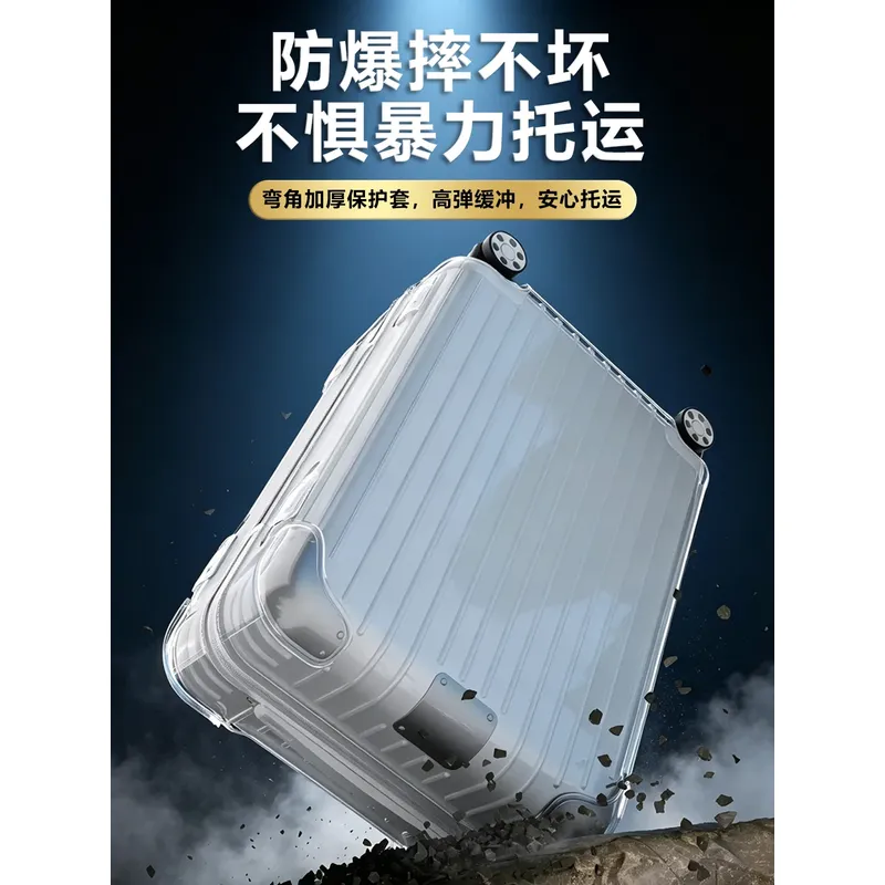 Luggage Protective Cover Transparent - Housse de protection pour bagage de