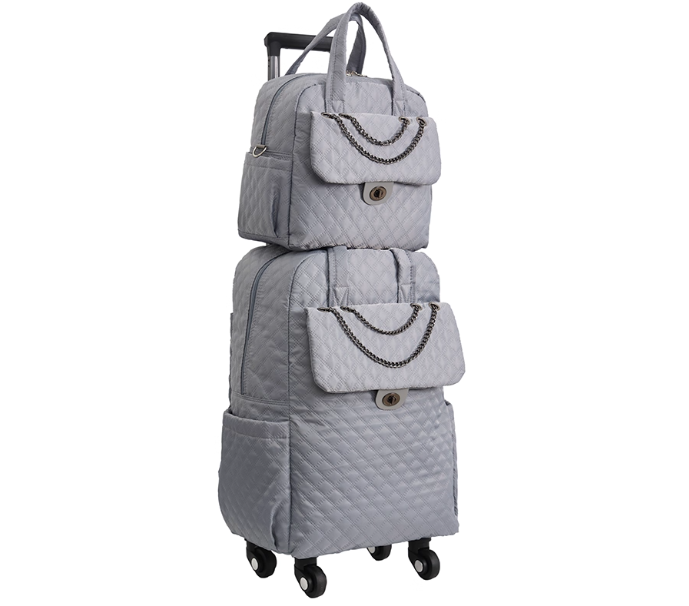 Foldable Rolling Luggage Bag - Sac à roulettes pour femme, sac