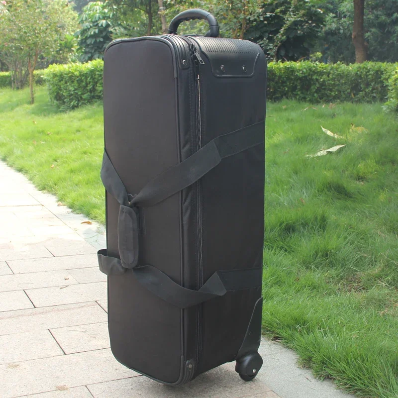 Foldable Rolling Luggage Bag - Lampes photographiques stockage bagages roulants chariot