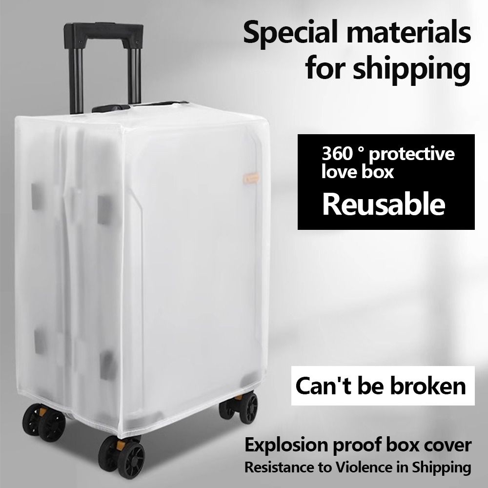 Luggage Protective Cover Transparent - Nouvelle housse de protection givrée pour