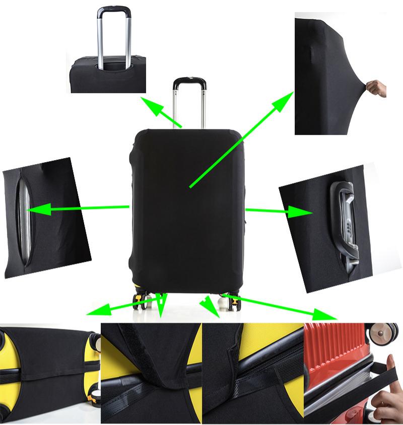 Housse de protection élastique - Luggage Protective Cover Transparent avis et prix