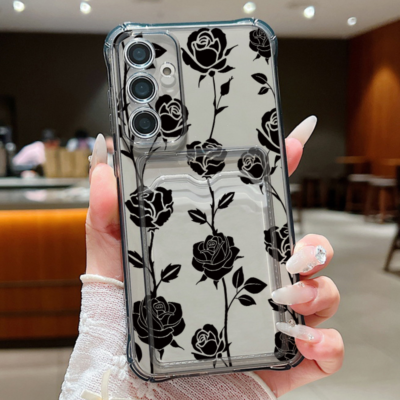 Étui portefeuille à motif rose - Wallets avis et prix