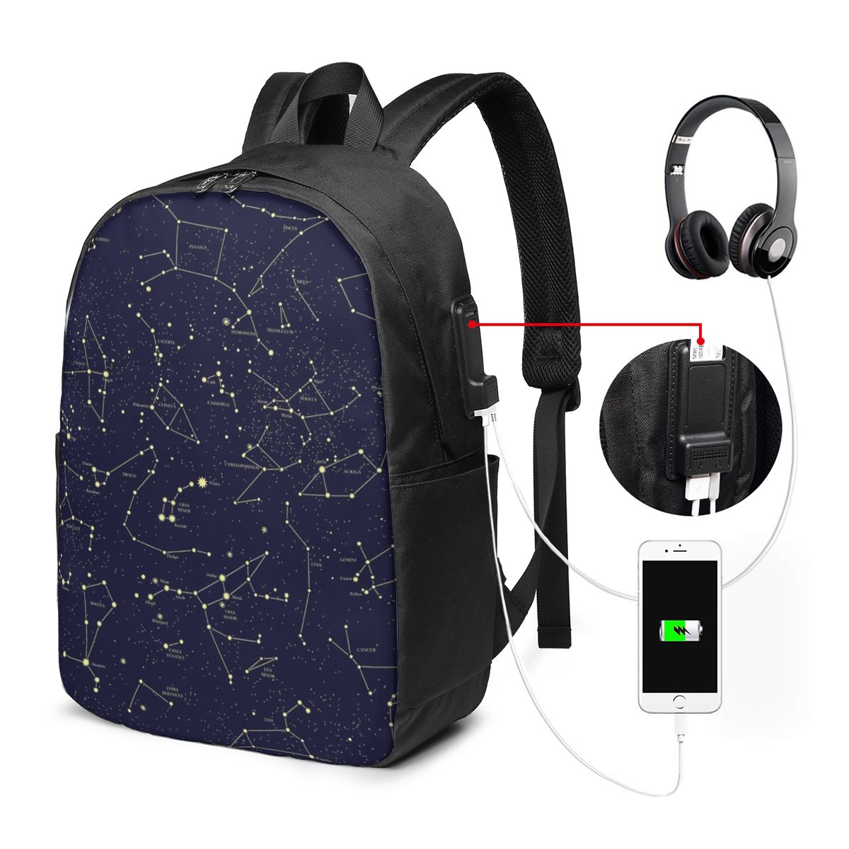 Sac à dos avec motif de ciel n - Backpacks avis et prix