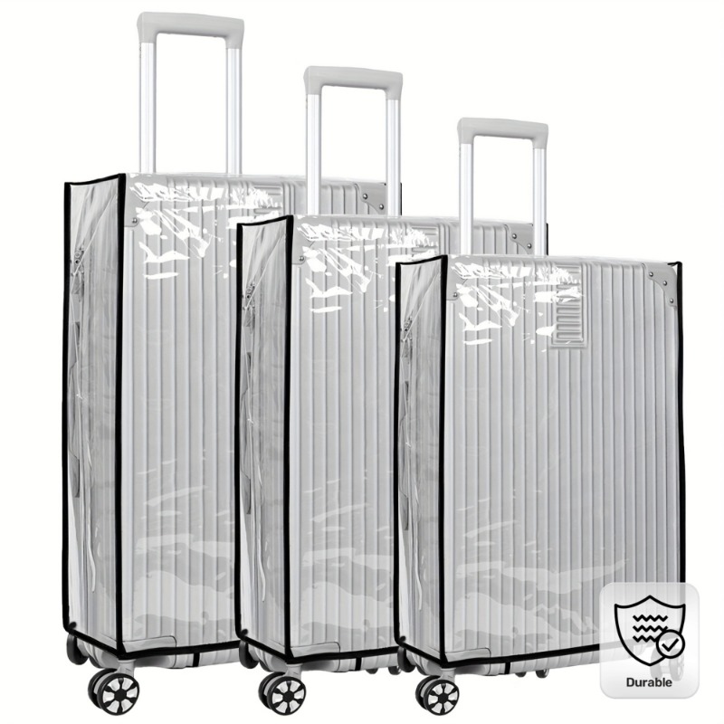 Lot de 3 Housses de Protection - Luggage Protective Cover Transparent avis et prix