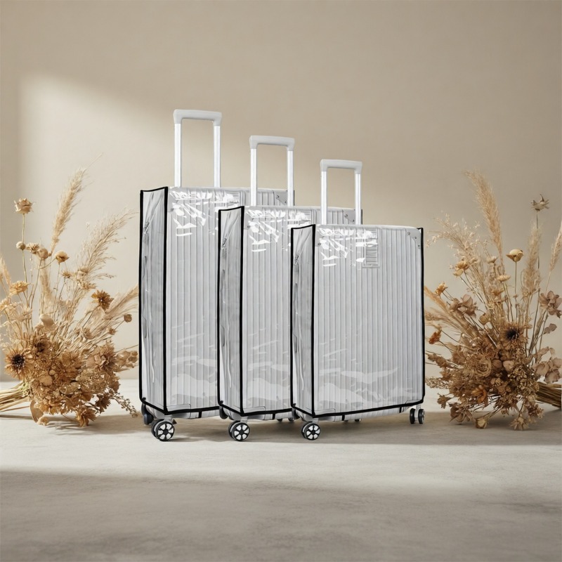 Lot de 3 Housses de Protection - Luggage Protective Cover Transparent avis et prix