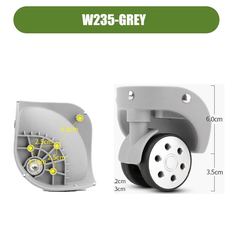 Roues de remplacement pour bag - Silent Replacement Luggage Wheels avis et prix