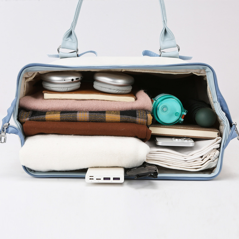 Sac de voyage à roulettes avec - Foldable Rolling Luggage Bag avis et prix