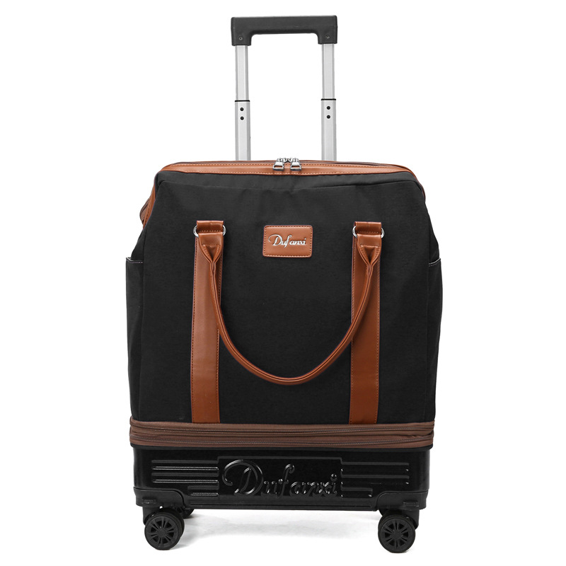 Sac de voyage à roulettes avec - Foldable Rolling Luggage Bag avis et prix