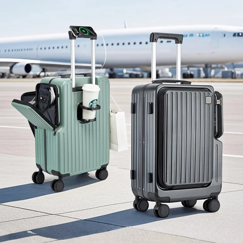 Valise à ouverture frontale, v - Spinner Wheel Rolling Suitcase 20 Inch avis et prix