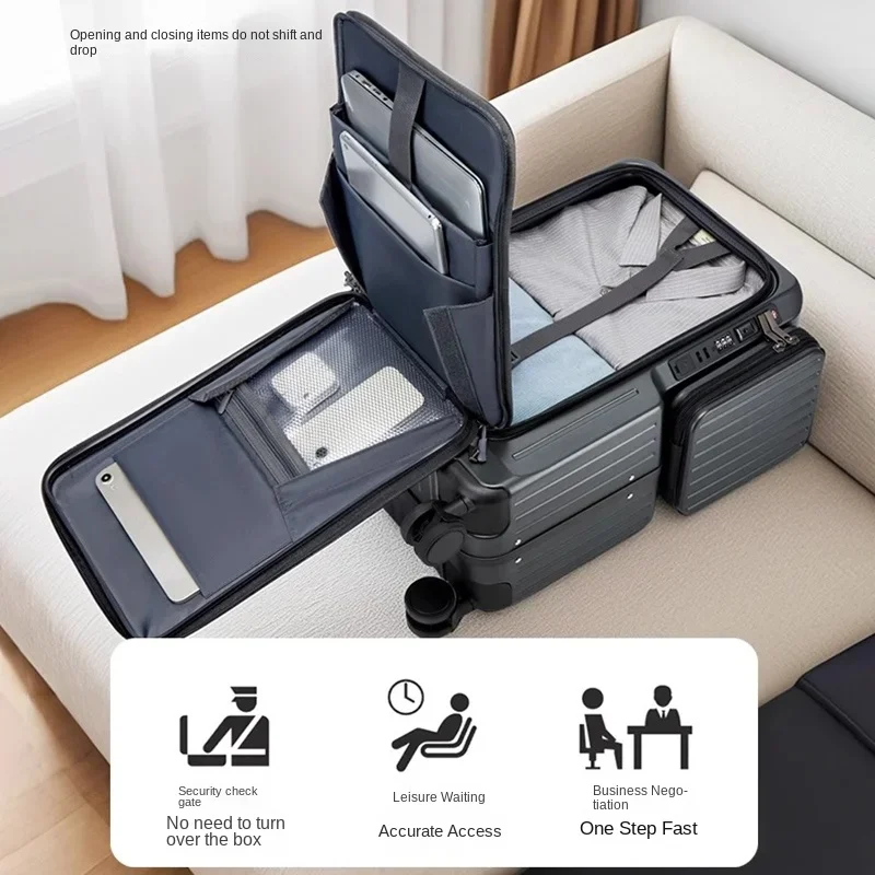 Valise à ouverture frontale, v - Spinner Wheel Rolling Suitcase 20 Inch avis et prix