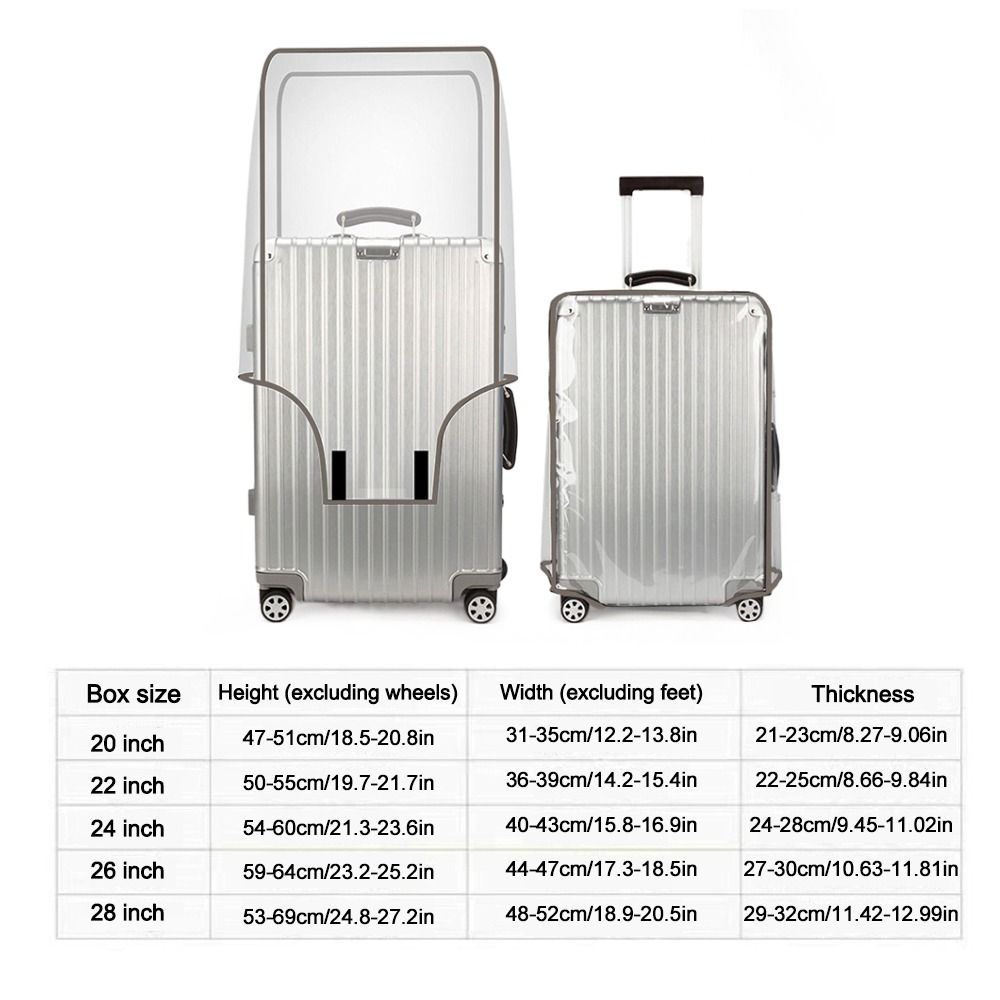 Housse de protection pour vali - Waterproof Suitcase Cover Protector avis et prix