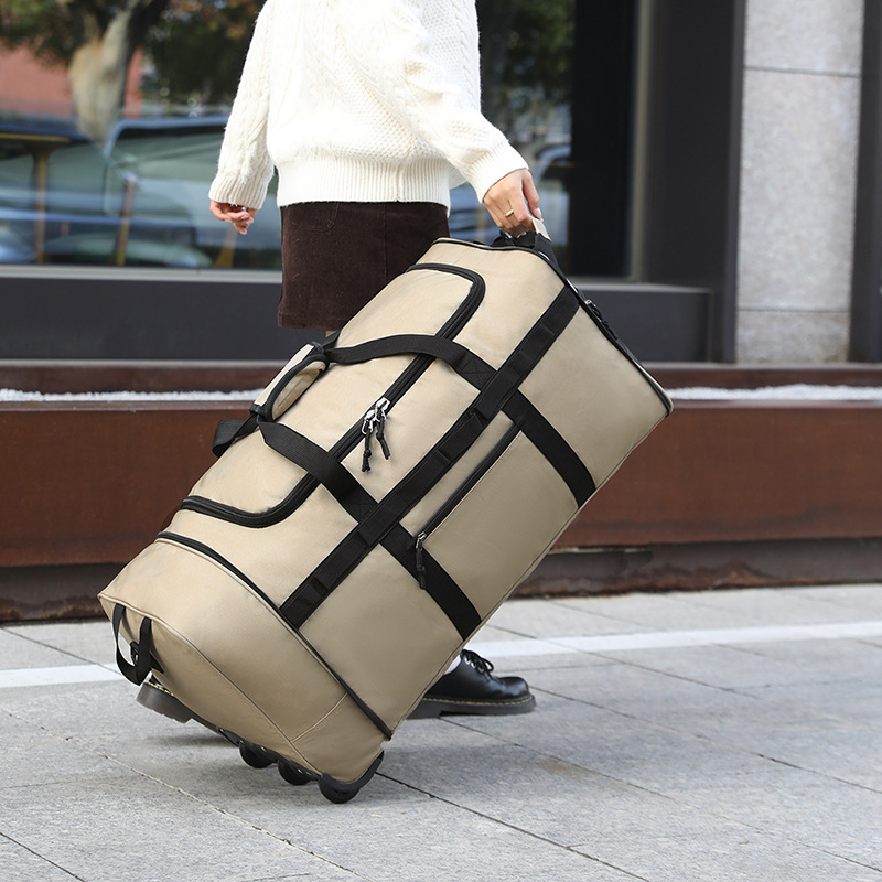 Sac de voyage grande capacité, - Foldable Rolling Luggage Bag avis et prix