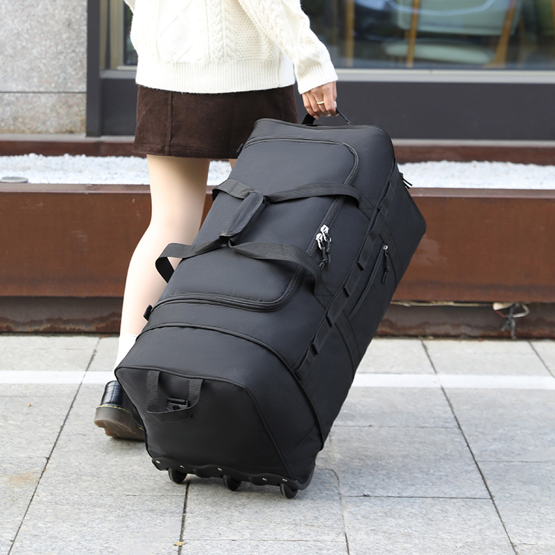 Sac de voyage grande capacité, - Foldable Rolling Luggage Bag avis et prix