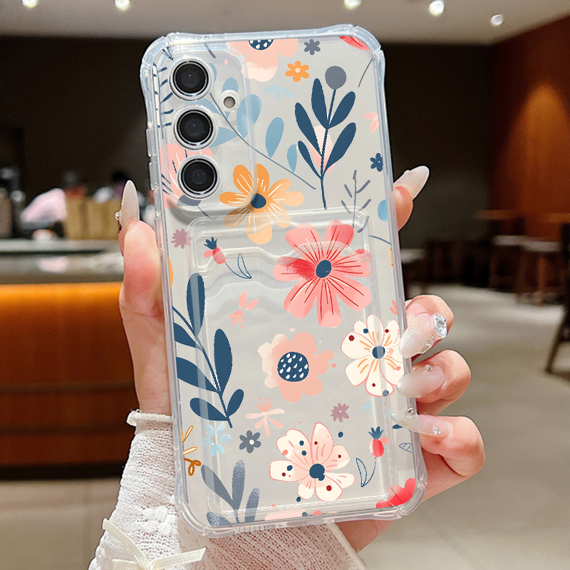 Étui portefeuille à fleurs col - Wallets avis et prix