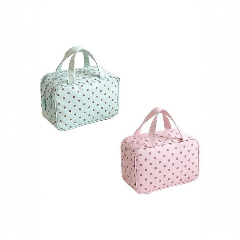 Trousse de toilette à pois, im - Cosmetic Bags avis et prix