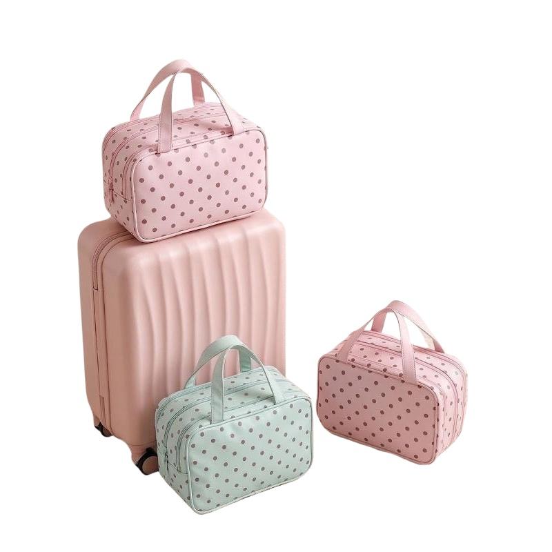 Trousse de toilette à pois, im - Cosmetic Bags avis et prix